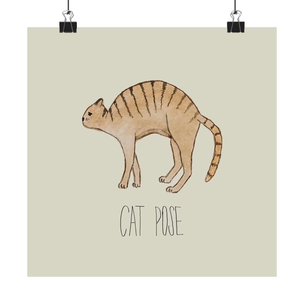 Vinyasa Meow Collection: "Cat Pose" Print